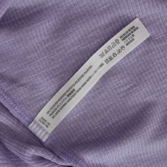 Free People Topanga Lilac Sleeveless Turtleneck Top S - Picture 14 of 15